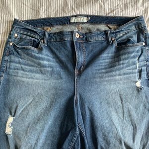 Torrid Ripped Skinny Jeans